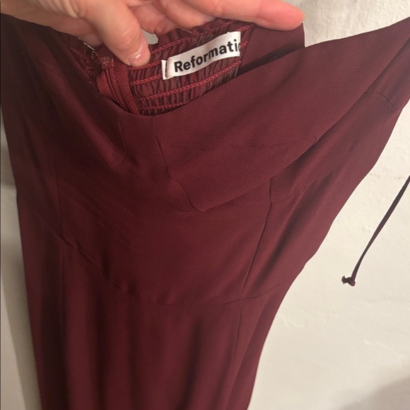 Reformation Juliette Dress Chianti Size 0 - Picture 6 of 10